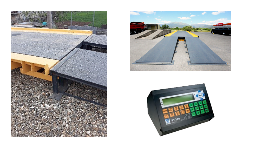 ATP and ATP1000 pitpitless transportable weighbridge